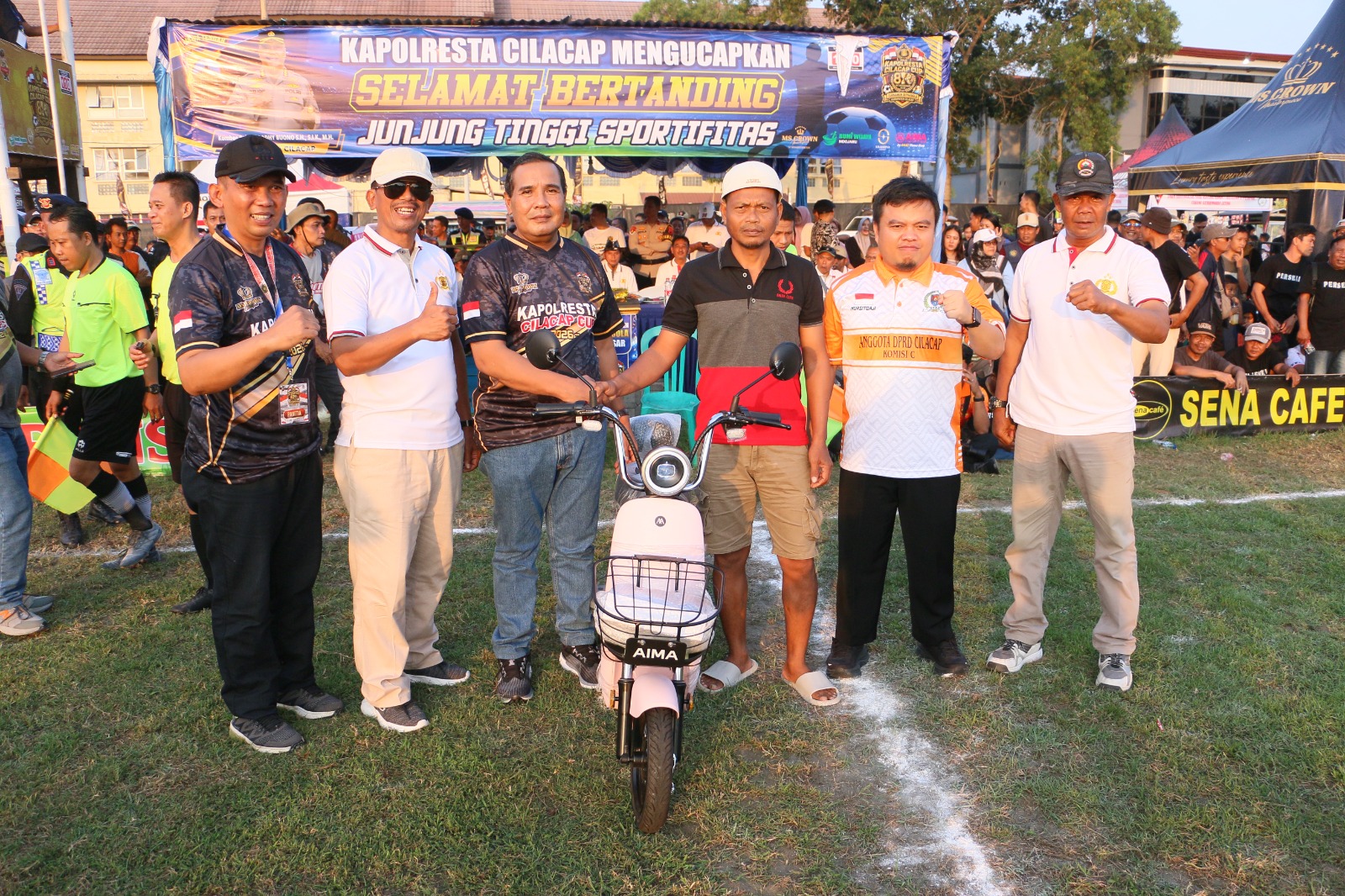 Persekku FC Juarai Open Turnamen Sepak Bola Kapolresta Cilacap Cup 2026 Lewat Drama Adu Penalti